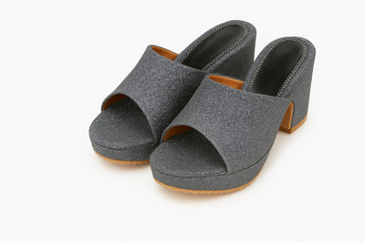 tbh Women Heels(Grey , 4)