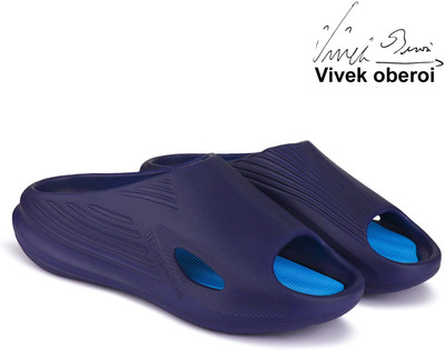 BERSACHE Men Slippers(Blue , 10)