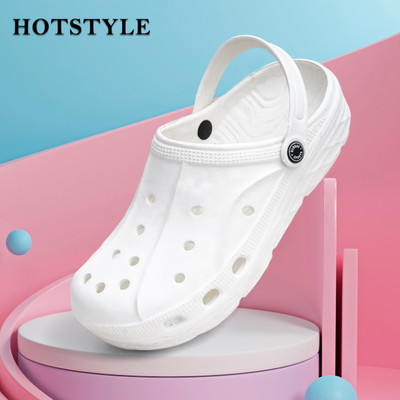 HOTSTYLE Men Clogs(White , 9)