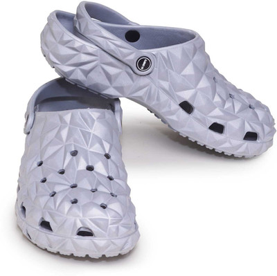 Footsace Men Clogs(Grey , 7)