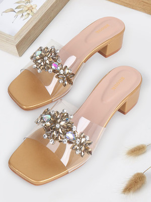 ANOUK Women Heels(Copper , 7)