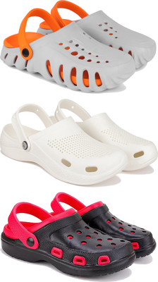 DRACKFOOT Men Clogs(Red , 9)
