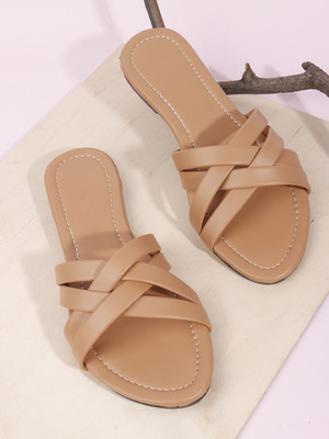 Arkfoot Women Flats(Beige , 4)