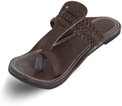 YADAVI CREATION Men Flats(Brown , 6)