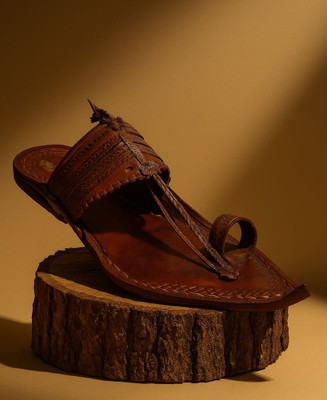 Kolhapuri Men Sandals(Brown , 8)