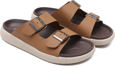 KANASA Men Sandals(Tan , 6)