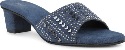 Inc.5 Women Heels(Navy , 7)