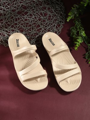 Doctor Health Super Soft Newly Launch | Classic Ultra Soft | Cushion | Comfortable|Premium|Stylish|Trendy Women Sandals(Beige , 3)