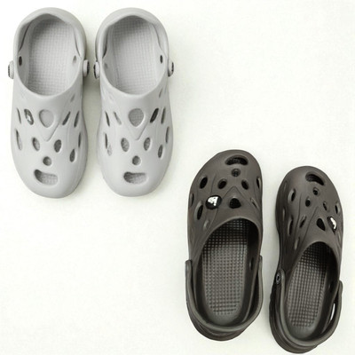 Monrav Men Clogs(Off White, Grey , 9)