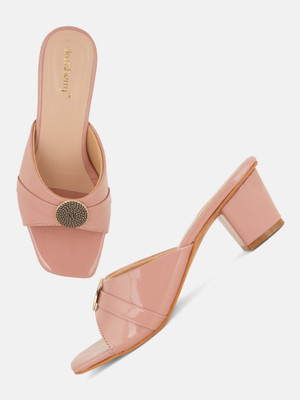 Dressberry Women Heels(Pink , 7)