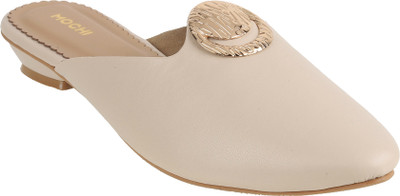 MOCHI Women Flats(Off White , 8)