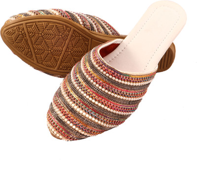 JPR crafts Women Flats(Multicolor , 4)
