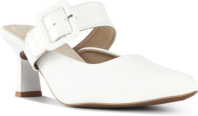 London Rag Women Heels(White , 8)