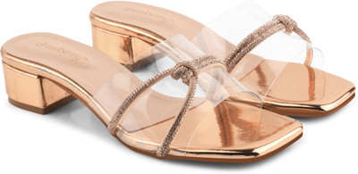 Dressberry Women Heels(Copper , 4)