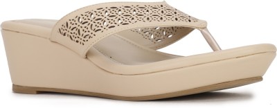 Bata Women Heels(Beige , 8)