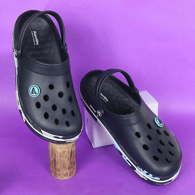 Aqualite Comfort, Anti-Skid Men Clogs(Navy , 7)