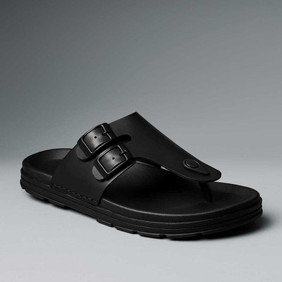 missas group Men Sandals(Black , 9)