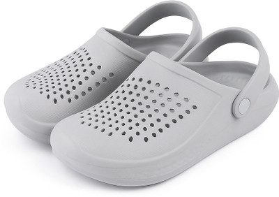COMFORT PLUS Men Clogs(Grey , 6)