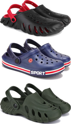 WINGSCRAFT Men Clogs(Olive , 6)