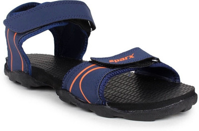 Sparx SS 703 Men Casual(Blue, Orange , 8 UK/India)