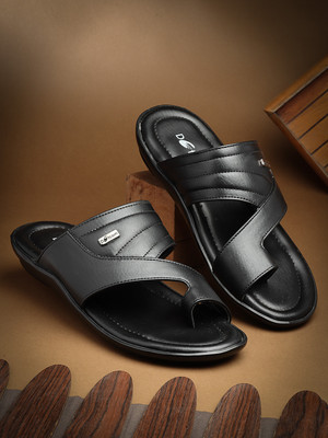 action ELEGANT 706 Comfortable Durable Outdoor Casual Slip On Sandals Men Sandals(Black , 6)