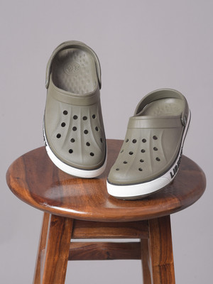 LIBERTY Men Clogs(Green , 7)