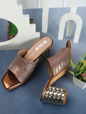 Elle Women Copper Heels