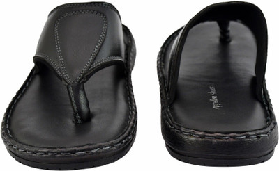MKS Men Flats(Black , 6)
