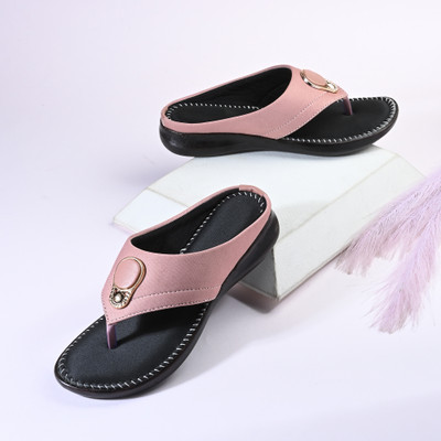 K' Footlance Women Flats(Pink , 6)
