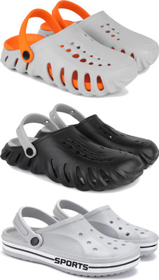 DRACKFOOT Men Clogs(Grey , 6)