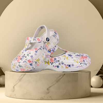 DOCTOR EXTRA SOFT Women Clogs(Beige , 4)
