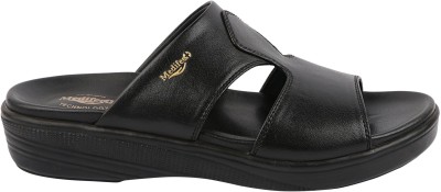 MEDIFEET Men Sandals(Black , 6)