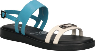 bagatt Women Flats(Blue , 6)