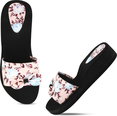 SHIPEE Women Wedges(Pink , 6)