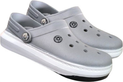 Vintex Men Clogs(Grey , 7)