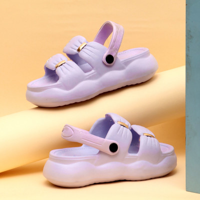 Arvok Women Clogs(Purple , 7)