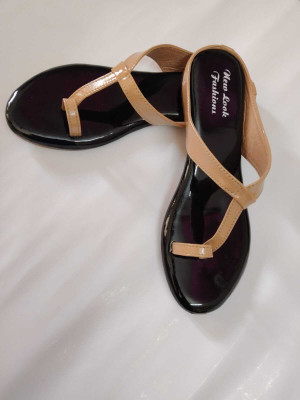 PREMI COLLECTION Women Wedges(Black , 8)