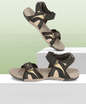 Sparx Men Sandals(Olive, Beige , 6)