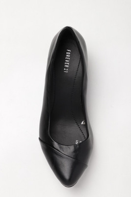 FOREVER 21 Women Heels(Black , 6)