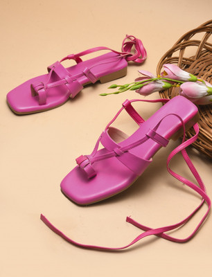 Hitway Women Flats(Pink , 7)