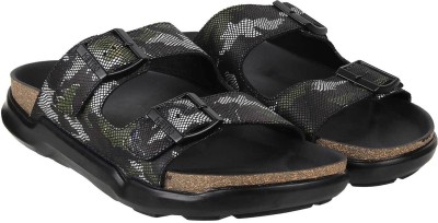 METRO Men Sandals(Olive , 10)