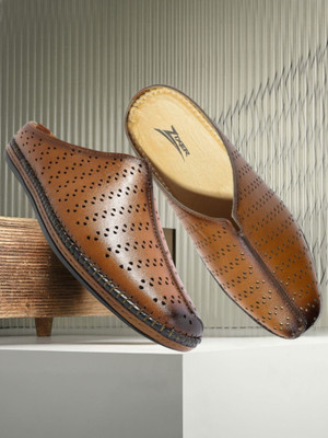 Zixer Men Sandals(Tan , 6)