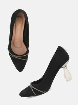 LAVIE Women Heels(Black , 3)