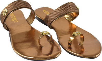 Komfy Women Flats(Brown , 4)