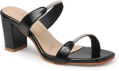 LAVIE Women Heels(Black , 7)