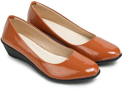 KOMOPT Women Bellies(Tan , 4)