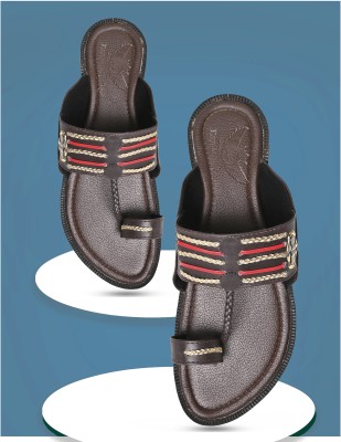 Kolhapuri Men Sandals(Brown , 10)