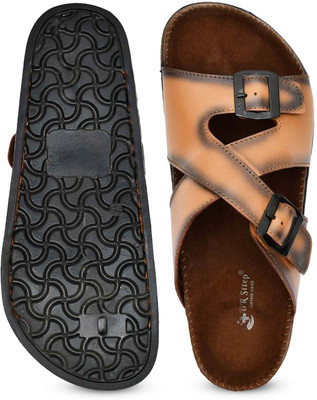 DR STTEP Men Casual(Brown , 6)