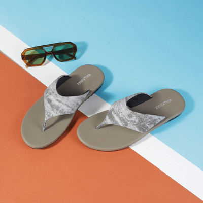 Walkway Men Sandals(Green , 8)