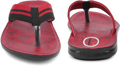 DRACKFOOT Men Flip Flops(Red , 6)